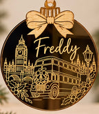 London theme christmas bauble ♡