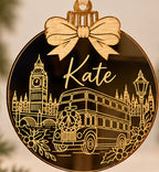 London theme christmas bauble ♡