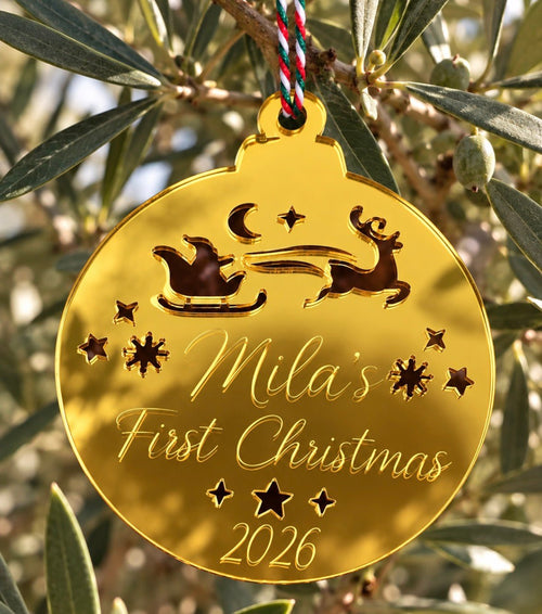 My First Christmas Ornament ♡ - Susie Clare Creative